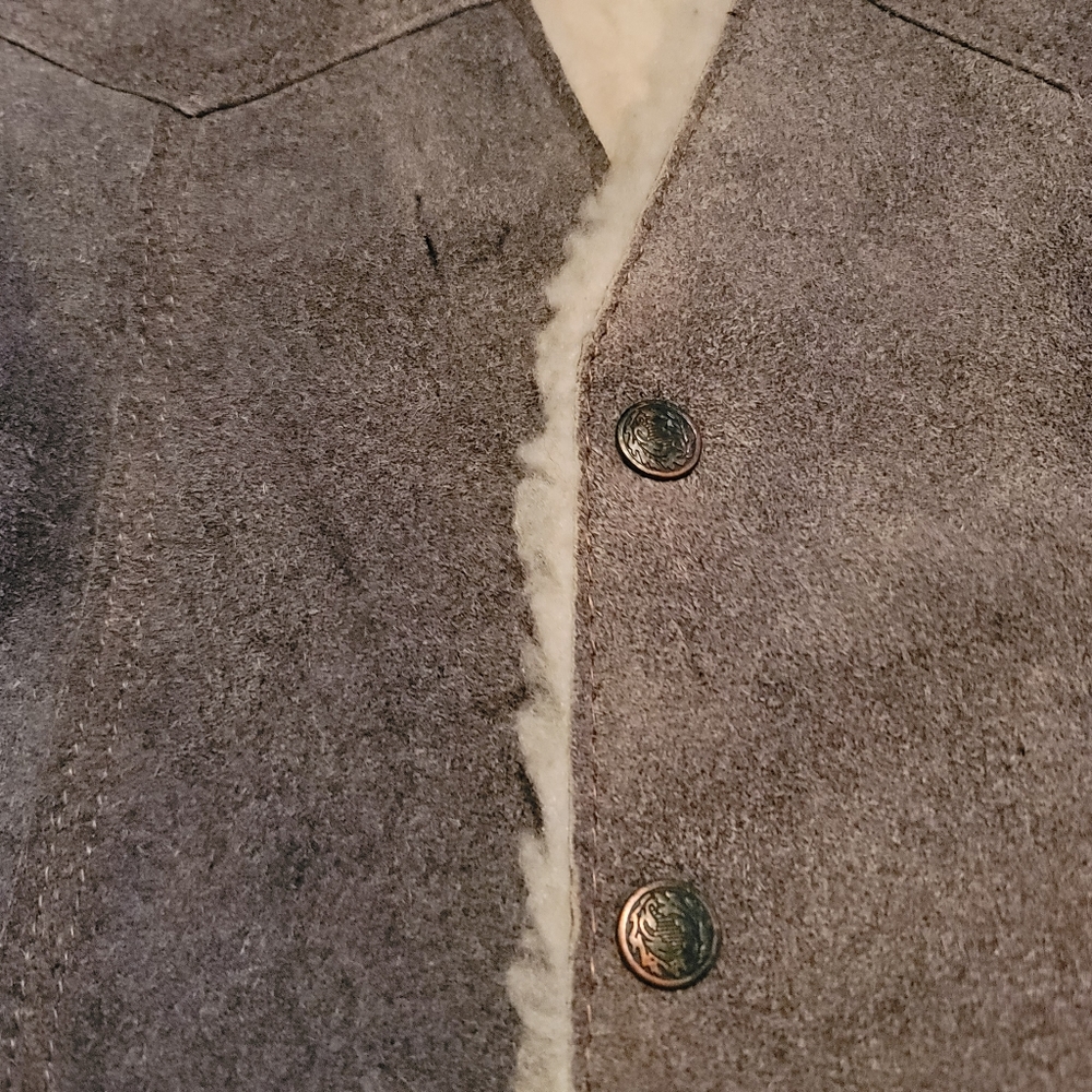 LEATHER RIDER Vest Size M - Picture 2 of 6